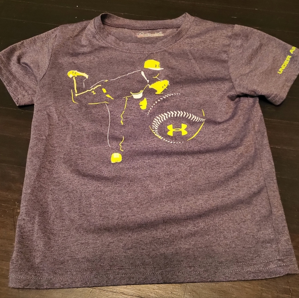 Boys under armor baseball shirt 24 month